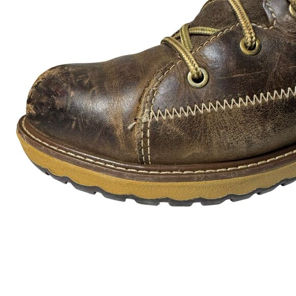 Women's Timberland Pro Alloy Toe Brown Work Boot A1 KJR Size 6.5 - Picture 6 of 16